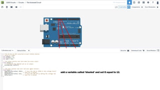 Arduino Introduction (Blinking LEDs) - step by step screenshots  (workshop #5)