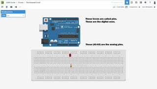 Arduino Introduction (Blinking LEDs) - step by step screenshots  (workshop #5)
