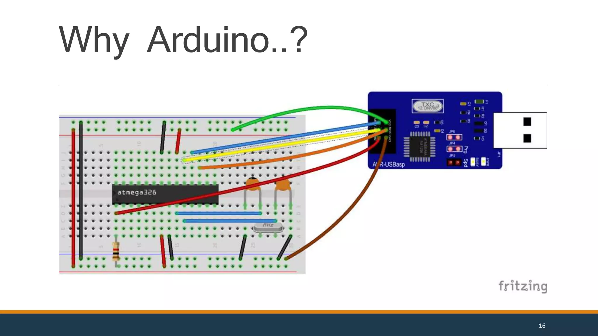 Why Arduino..?
16
 