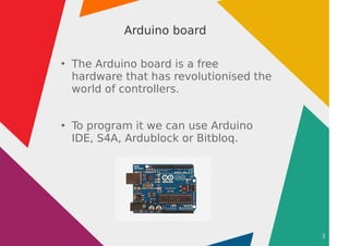 Arduino board pptx | PDF | Technology & Computing