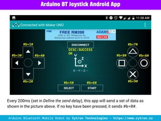 Arduino bt mobile robot r2.0 | PPTX