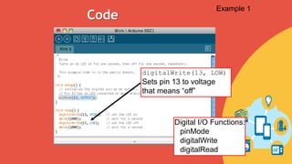 Digitalwrite Example Arduino by yogesh t s' | PPSX