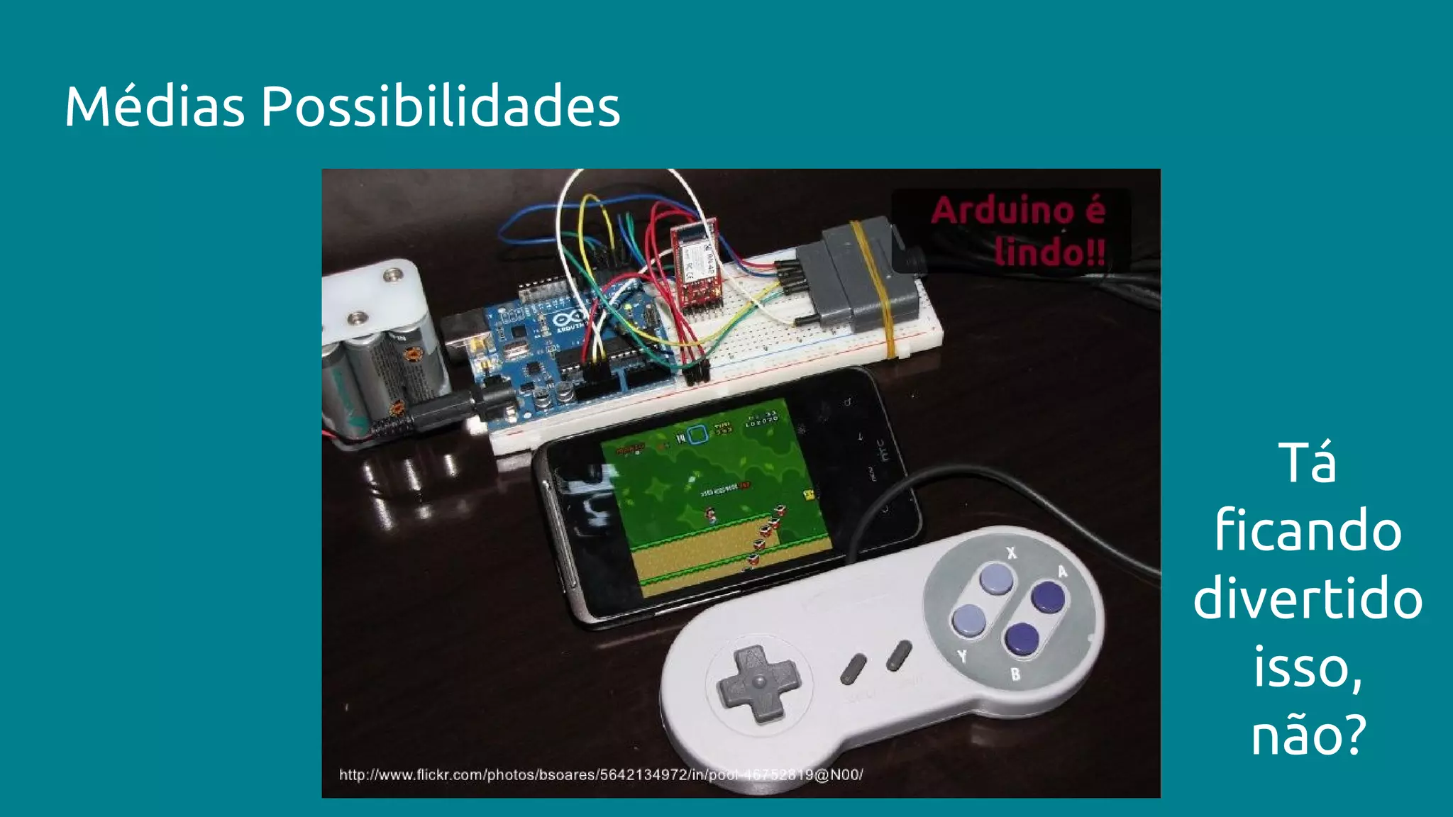 Médias Possibilidades
Tá
ficando
divertido
isso,
não?
 