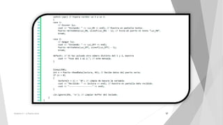 Arduino c++ y puerto serie | PDF
