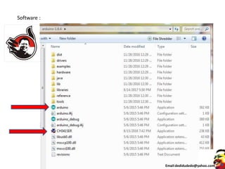 Software :
Email:dedidudedo@yahoo.com
 