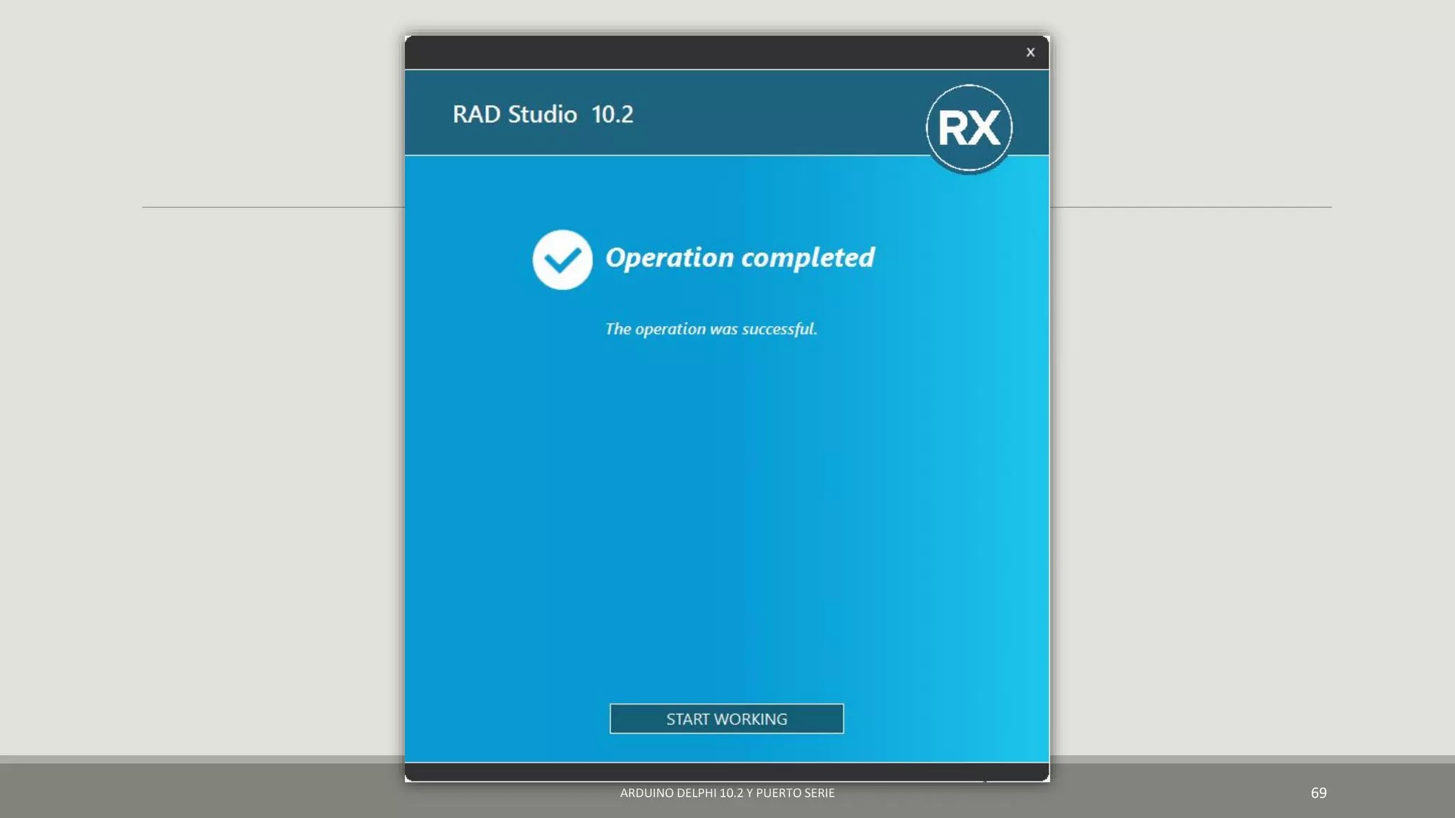 ARDUINO DELPHI 10.2 Y PUERTO SERIE 69
 
