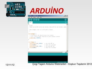 Arduino Notalari Arduino eğitimleri 1 - giriş | PPT