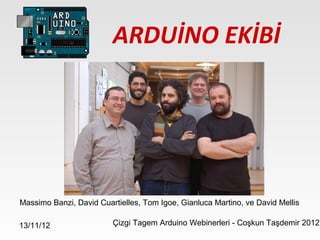 Arduino eğitimleri 1 - giriş | PPT