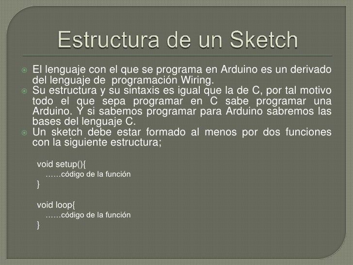 Arduino Entorno Desarrollo