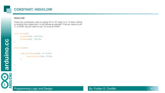 Program Logic and Design | PPTX