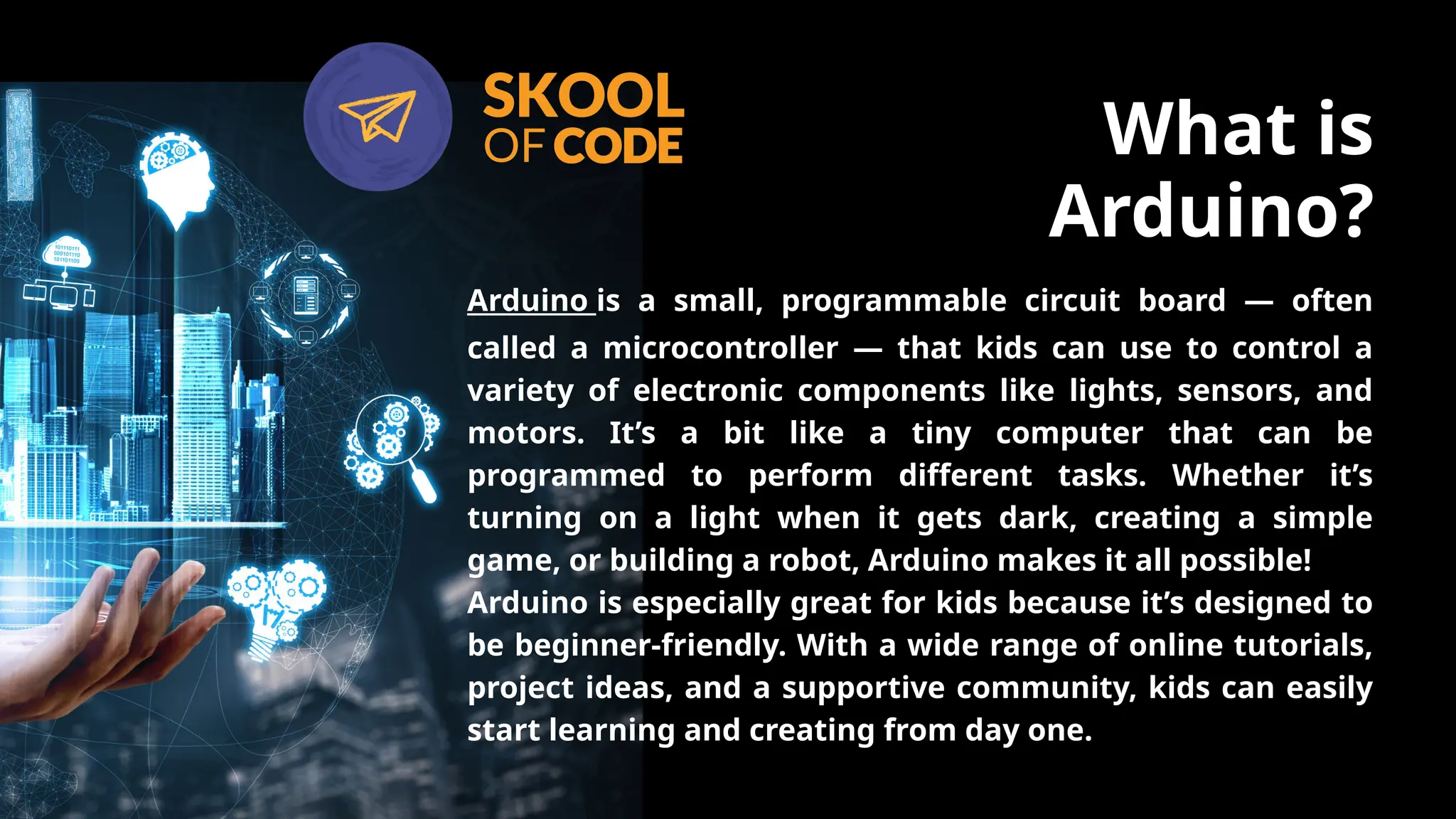 Arduino for Kids A Gateway to Fun and Learning Through Technology.pptx ...
