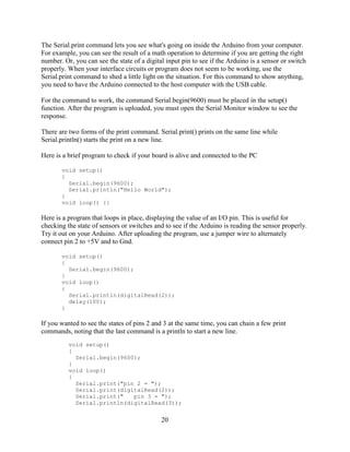 Arduino guide | PDF