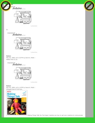 to:
Restore
May 06, 2008, at 01:20 PM by David A. Mellis -
Added lines 51-52:
Restore
May 06, 2008, at 01:14 PM by David A. Mellis -
Changed lines 47-48 from:
Making Things Talk (by Tom Igoe): teaches you how to get your creations to communicate
Ashifur Rahaman
C
lick
to
B
U
Y
N
O
W
!
PD F-XChange Edit
or
www
.
tracker-software.com
C
lick
to
B
U
Y
N
O
W
!
PD
F-XChange Edit
or
www
.
tracker-software
.com
 