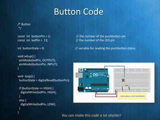 Arduino Workshop | PPT