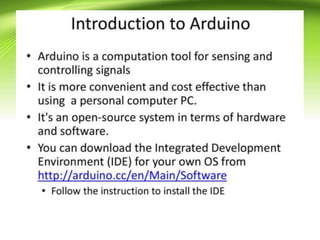 Arduino IDE | PPTX