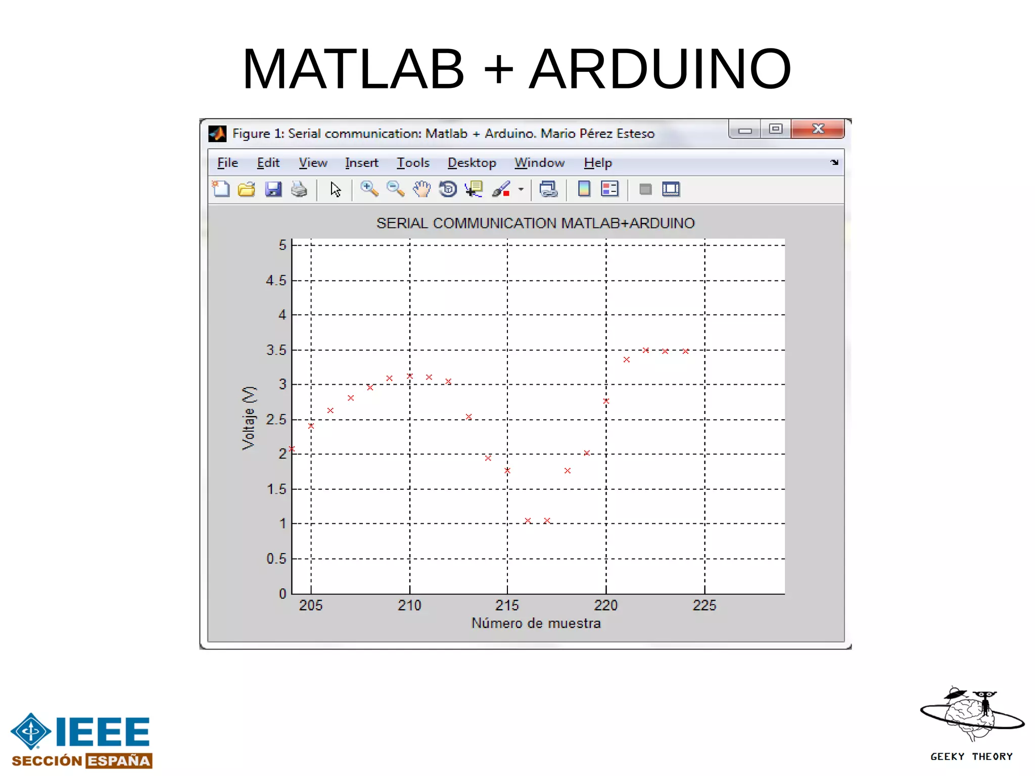 MATLAB + ARDUINO
 