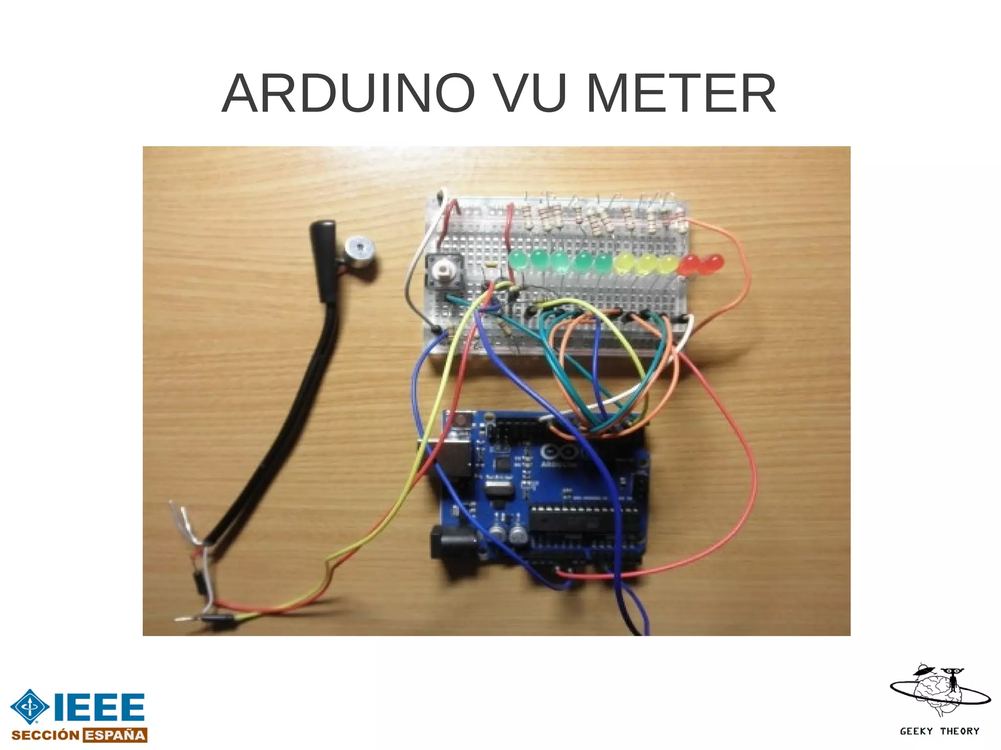 ARDUINO VU METER
 