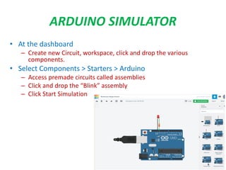 Comprehensive Introduction to Arduino and Tinkercad Simulator for ...