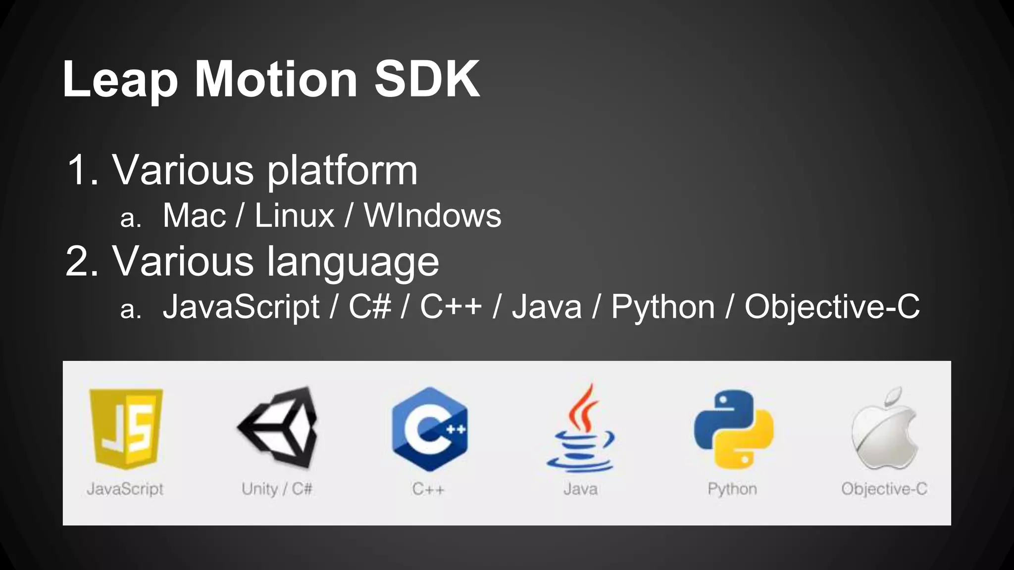 QML + Arduino & Leap Motion | PPT