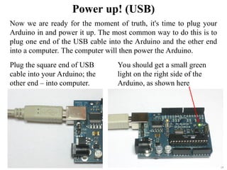 Arduino Usb Side Start with Arduino from unboxing to programming | PPT
