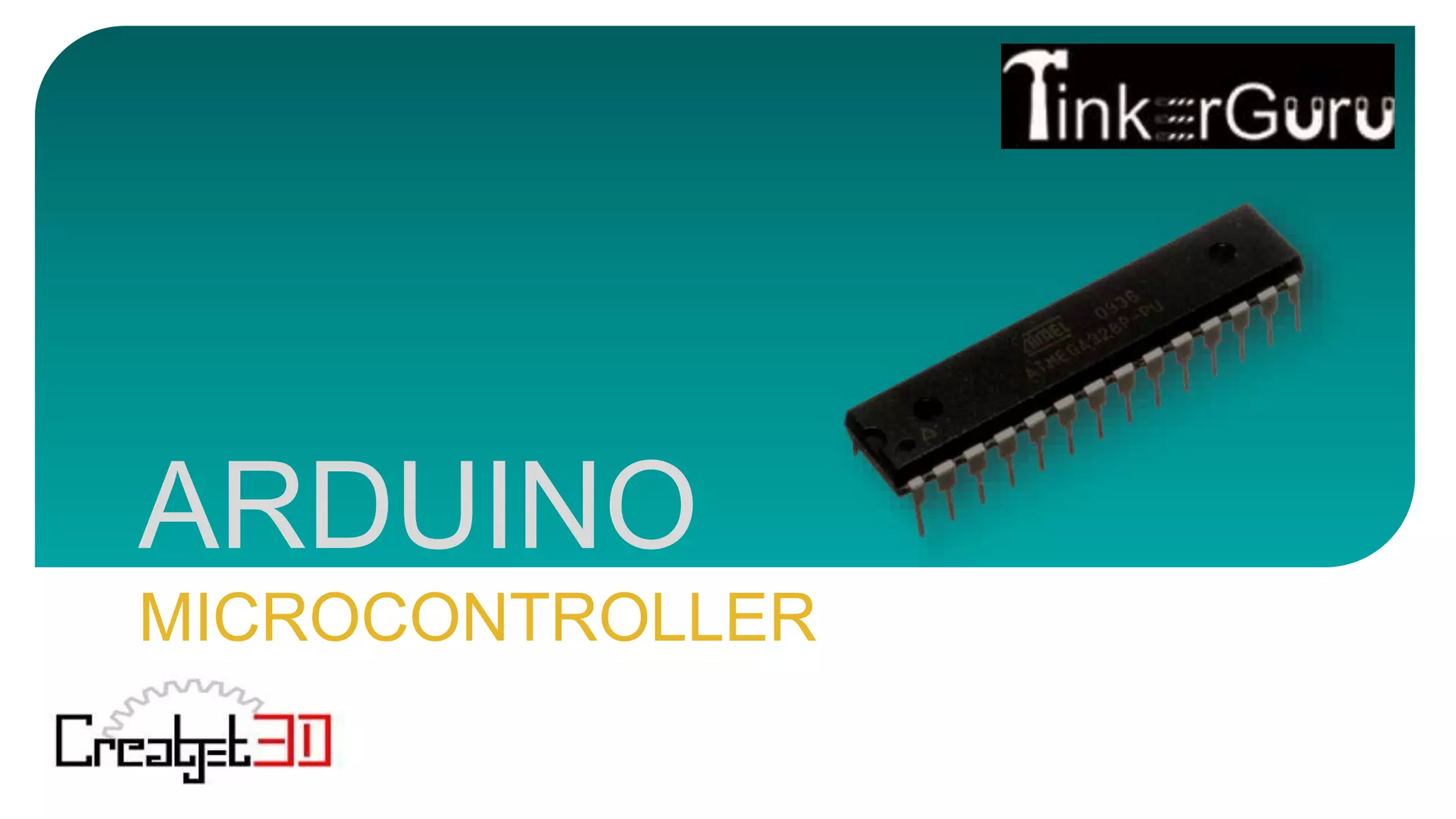 Arduino Microcontroller | PPTX