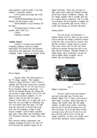 Arduino PAPER ABOUT INTRODUCTION | PDF