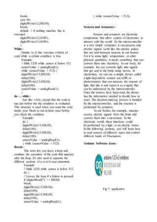 Arduino PAPER ABOUT INTRODUCTION | DOCX