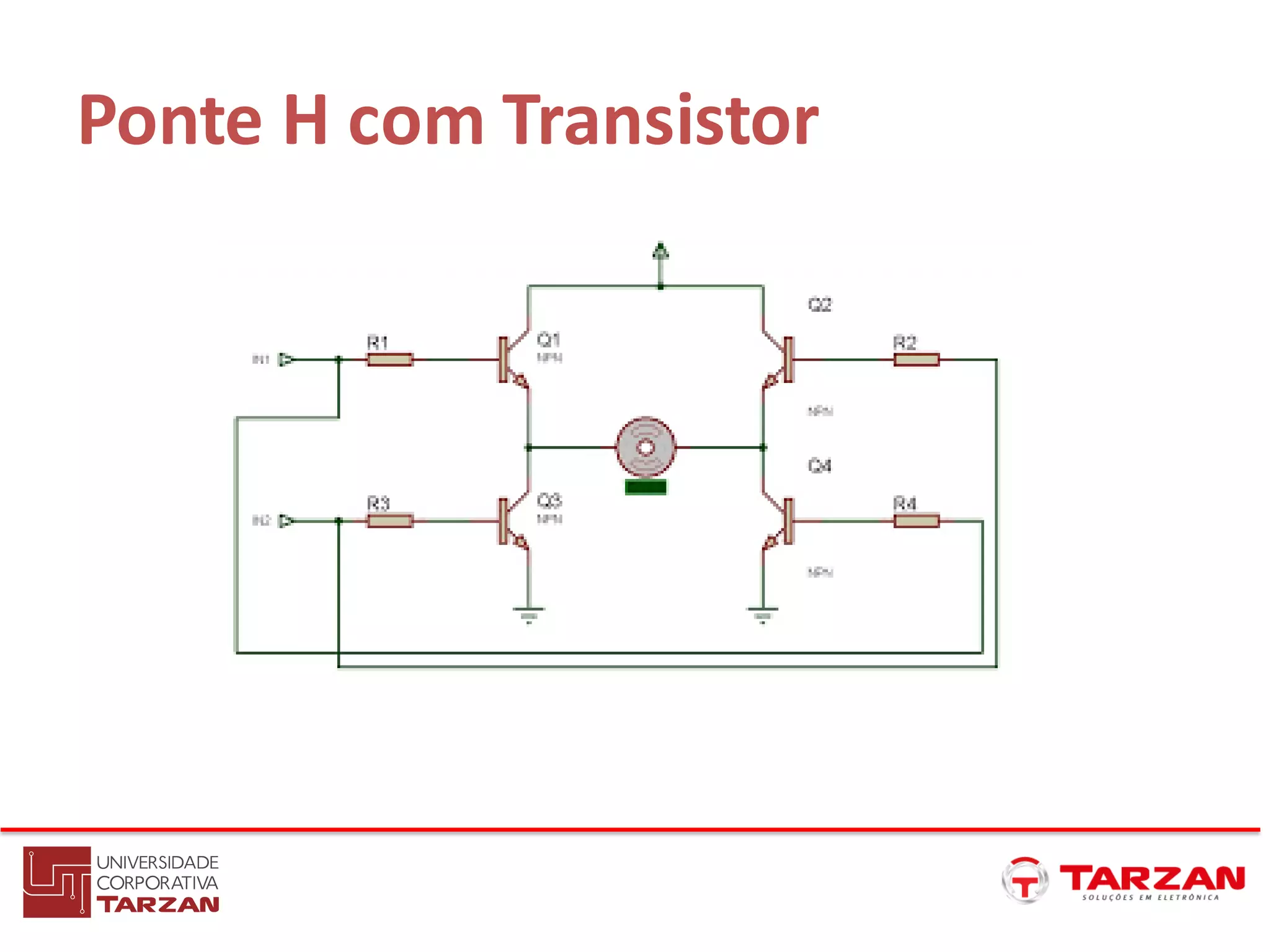 Ponte H com Transistor
 