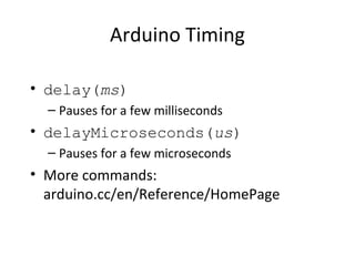 Arduino uno Basics of Beginners Part1.ppt