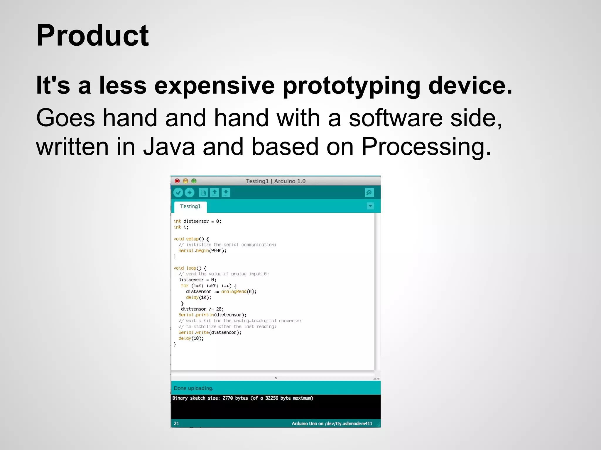 Arduino presentation | PPT