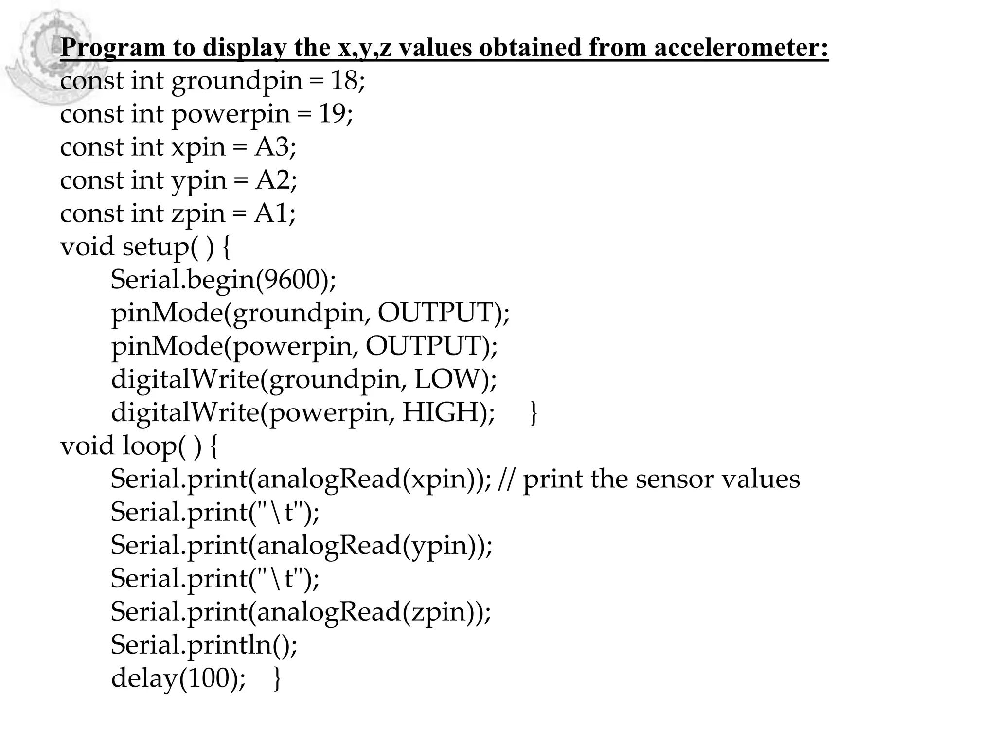 Arduino Programming | PPT