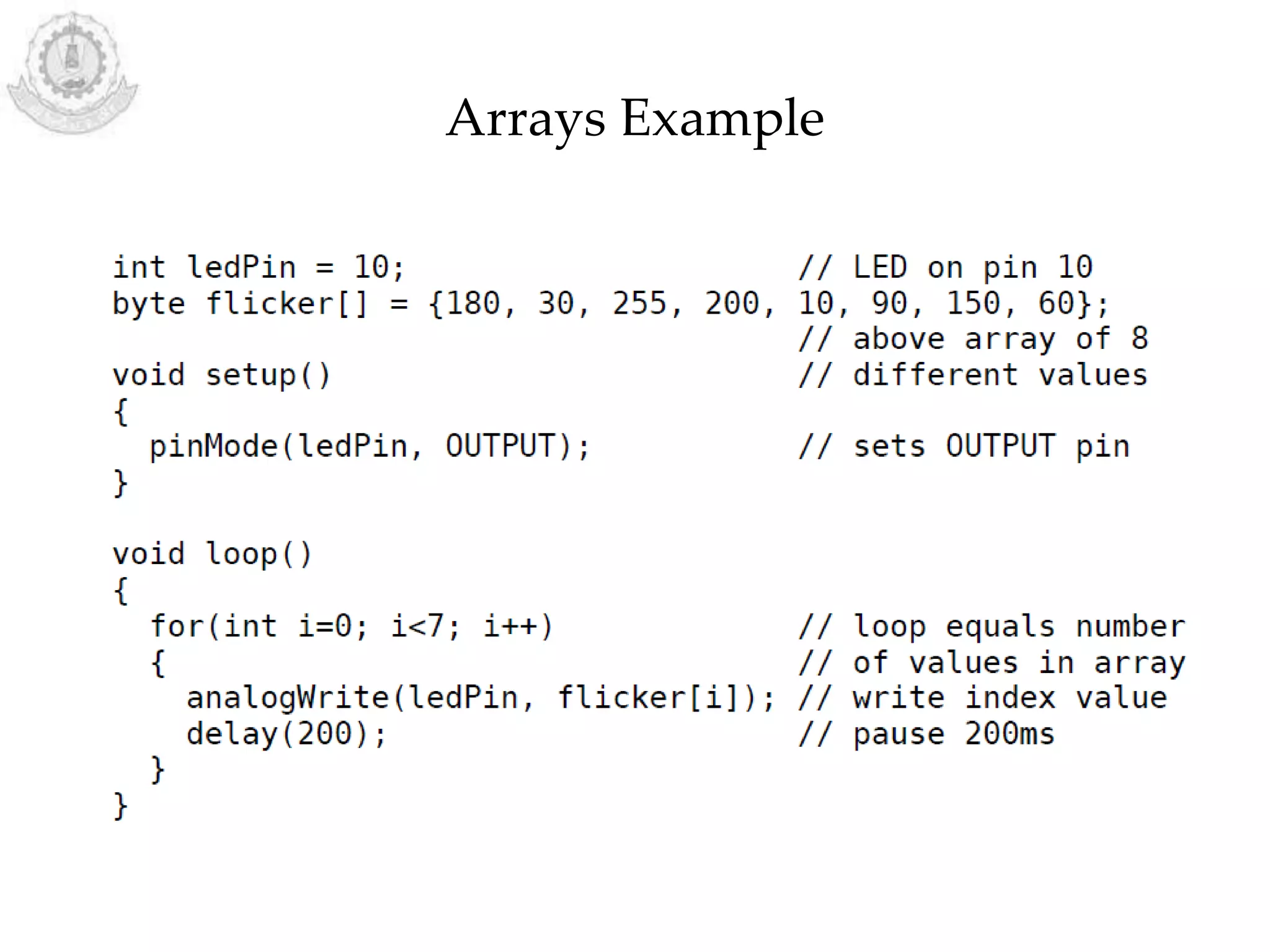 Arduino Programming | PPT