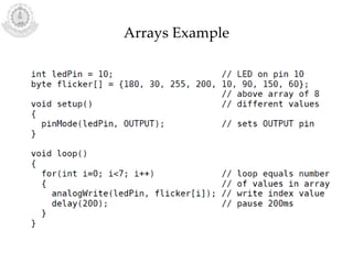 Arduino Programming | PPT