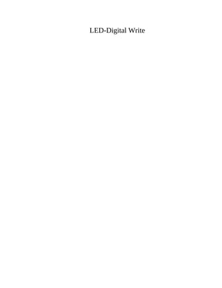 LED-Digital Write
 