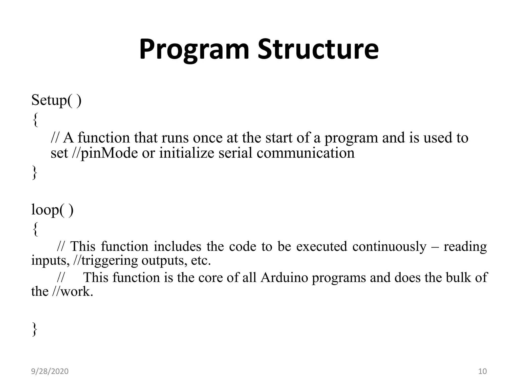 Arduino programming part1 | PDF