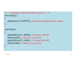Arduino programming part1 | PDF