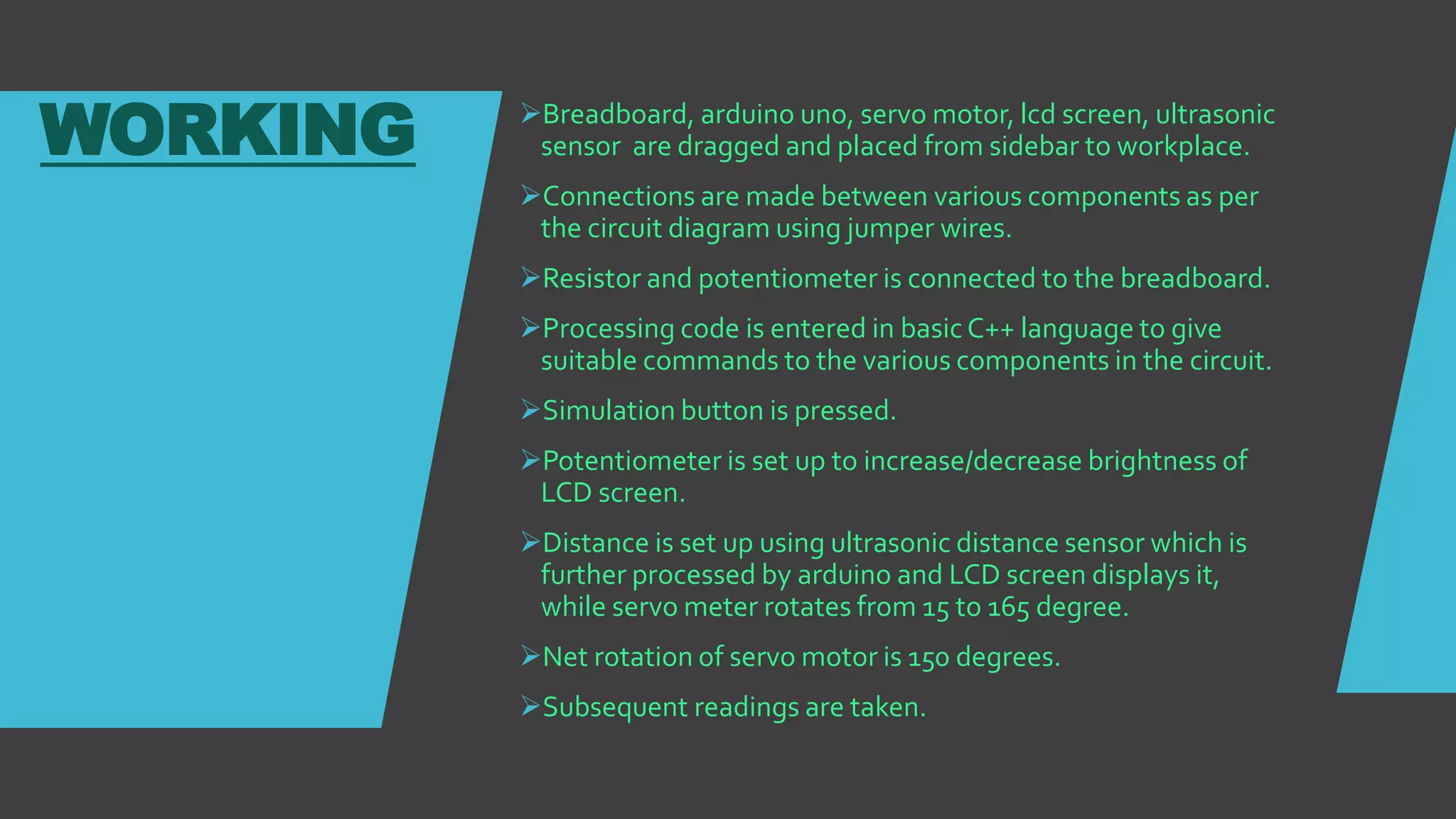 Arduino radar system | PPTX | Physics | Science