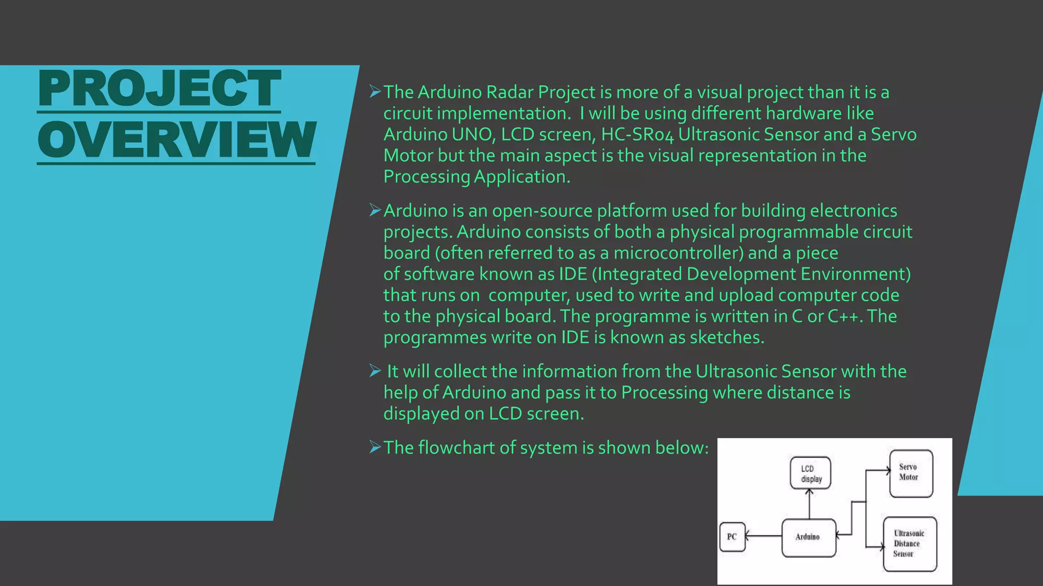 Arduino radar system | PPTX | Physics | Science