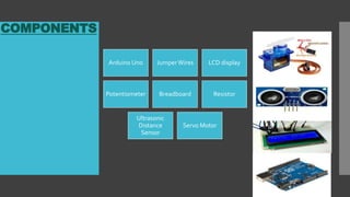 Arduino radar system | PPTX | Physics | Science image.