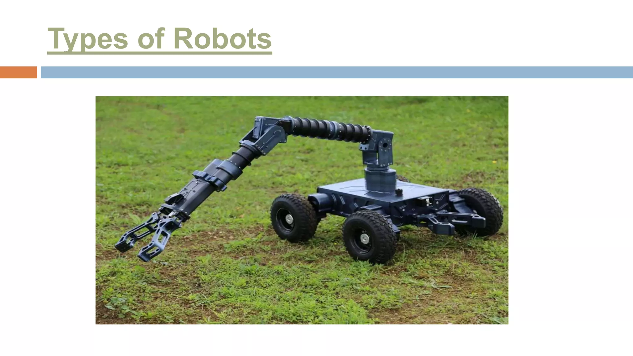 Types of Robots
 