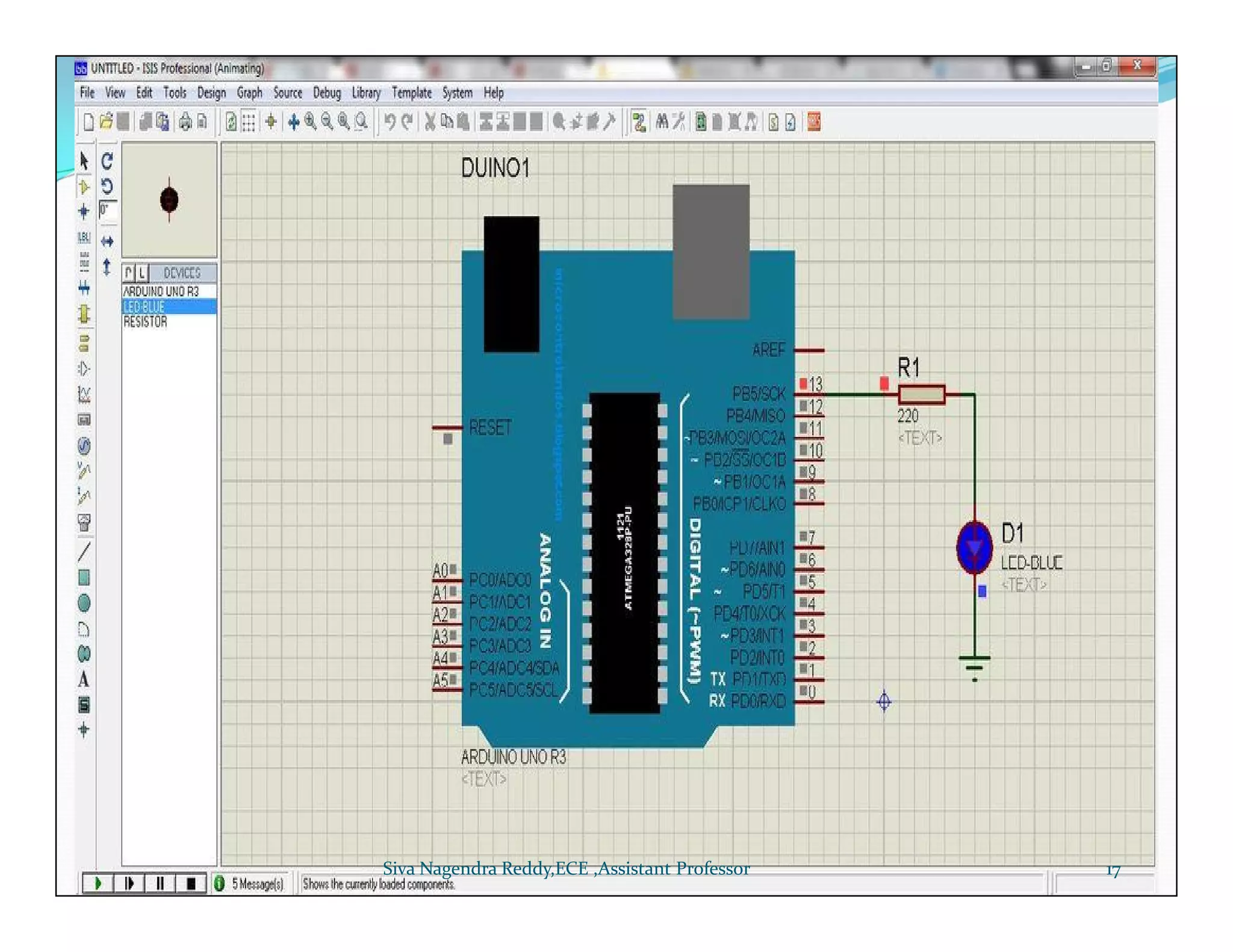 Arduino simulation procedure | PPT