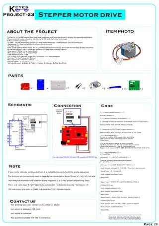 Arduino: Arduino starter kit | PDF