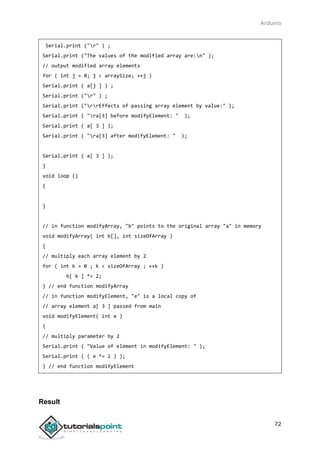 Arduino e-book | PDF