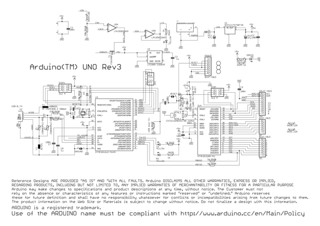 Arduino Uno Schematic rev.3 | PPT