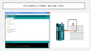 EXAMPLE CODE: BLINK LED
 