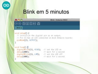 Blink em 5 minutos
 
