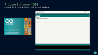 Arduino Software [IDE]
a quick look over Arduino software interface….
 
