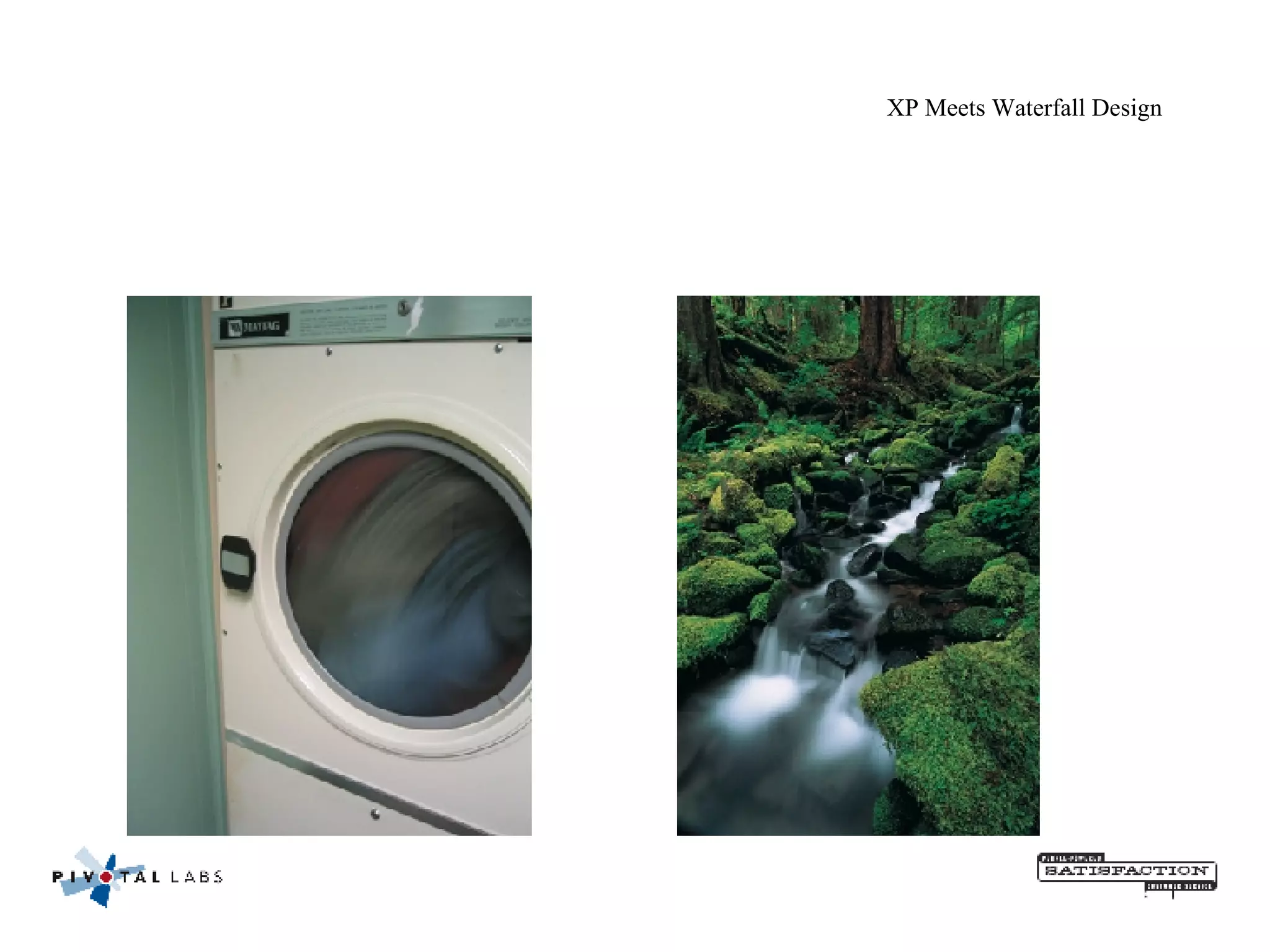 XP Meets Waterfall Design 