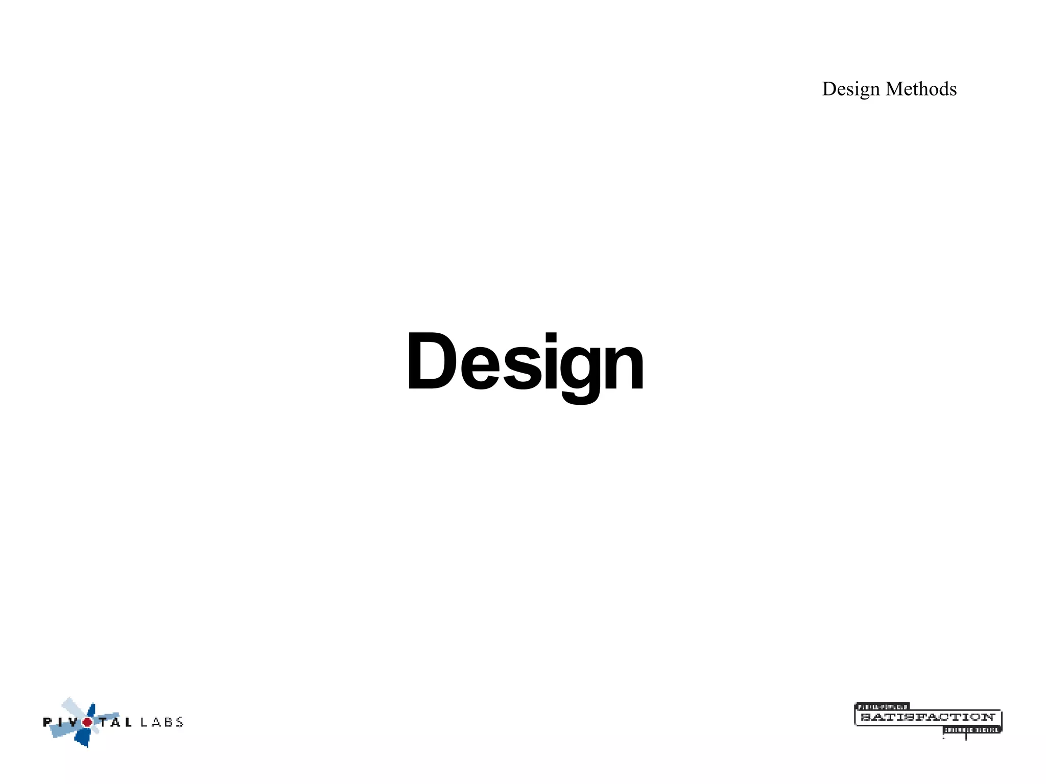 Design Methods Design 