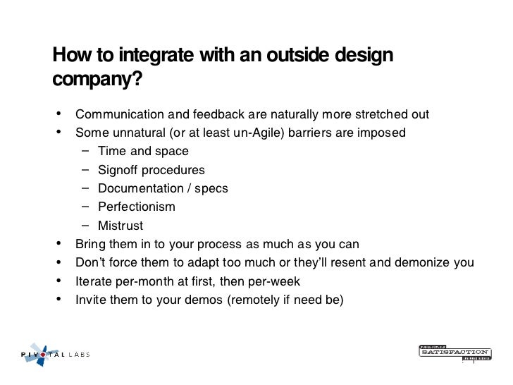 Are Agile Projects Doomed to Half-Baked Design? Slide 56